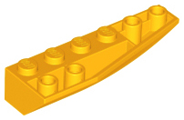 LEGO® los onderdeel Wig in kleur Helder Licht Oranje 41764