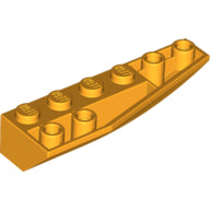 Plaatje in Gallery viewer laden, LEGO® los onderdeel Wig in kleur Helder Licht Oranje 41764