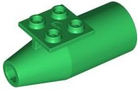 LEGO® los onderdeel Vliegtuig in kleur Groen 4868b