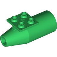 LEGO® los onderdeel Vliegtuig in kleur Groen 4868b