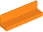 LEGO® los onderdeel Paneel in kleur Oranje 30413