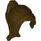 LEGO® los onderdeel Haar in kleur Donker Bruin 62696