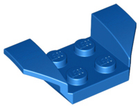 LEGO® los onderdeel Spatbord in kleur Blauw 41854