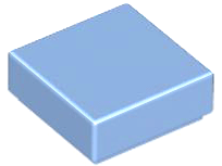 LEGO® los onderdeel Tegel Algemeen Medium Blauw 3070