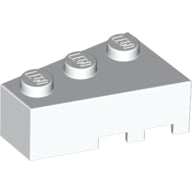 LEGO® los onderdeel Wig in kleur Wit 6565