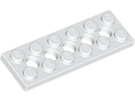 Plaatje in Gallery viewer laden, LEGO® los onderdeel Technische Plaat in kleur Wit 32001