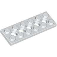 LEGO® los onderdeel Technische Plaat in kleur Wit 32001