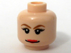 LEGO® los onderdeel Hoofd in kleur Lichte Noga 3626pb0290
