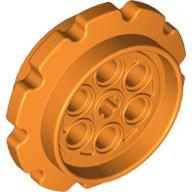 Plaatje in Gallery viewer laden, LEGO® los onderdeel Wiel in kleur Oranje 57519