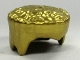 LEGO® los onderdeel Haar in kleur Metallic Gold 30608