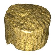 Plaatje in Gallery viewer laden, LEGO® los onderdeel Haar in kleur Metallic Gold 30608