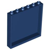 Plaatje in Gallery viewer laden, LEGO® los onderdeel Paneel in kleur Donkerblauw 59349