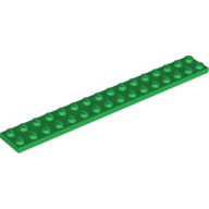 Plaatje in Gallery viewer laden, LEGO® los onderdeel Plaat Algemeen in kleur Groen 4282