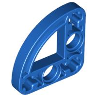 LEGO® los onderdeel Technische Hefbalk in kleur Blauw 32249