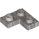 LEGO® los onderdeel Plaat Algemeen Metallisch Zilver 2420