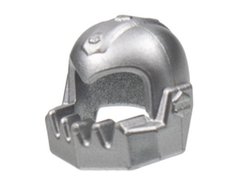 LEGO® los onderdeel Hoofddeksels Metallisch Zilver 62697