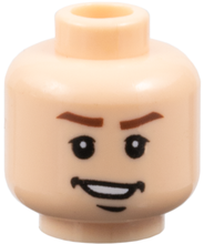 Plaatje in Gallery viewer laden, LEGO® los onderdeel Hoofd in kleur Lichte Noga 3626pb0288