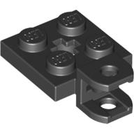 Plaatje in Gallery viewer laden, LEGO® los onderdeel Plaat Aangepast in kleur Zwart 63082