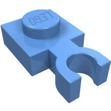 Plaatje in Gallery viewer laden, LEGO® los onderdeel Plaat Aangepast Medium Blauw 4085b