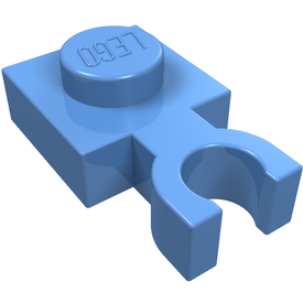 LEGO® los onderdeel Plaat Aangepast Medium Blauw 4085b