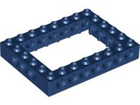 LEGO® los onderdeel Technische Steen Donkerblauw 32532