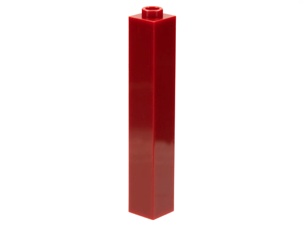 LEGO® los onderdeel Steen in kleur Donkerrood 2453a