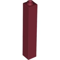 LEGO® los onderdeel Steen in kleur Donkerrood 2453a