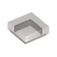 LEGO® los onderdeel Tegel Algemeen Doorzichtig Zwart 3070