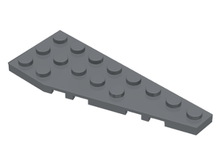 Plaatje in Gallery viewer laden, LEGO® los onderdeel Wig Plaat Donker Blauwachtig Grijs 50304