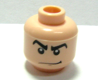 LEGO® los onderdeel Hoofd in kleur Lichte Noga 3626pb0297