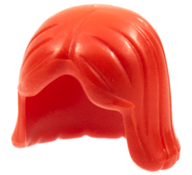 LEGO® los onderdeel Haar in kleur Rood 4530