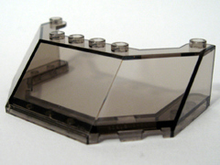 Plaatje in Gallery viewer laden, LEGO® los onderdeel Voorruit Doorzichtig Zwart 62576