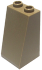 LEGO® los onderdeel Dakpan Algemeen Donker Geelbruin 3684a
