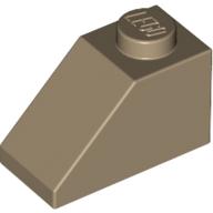 Plaatje in Gallery viewer laden, LEGO® los onderdeel Dakpan Algemeen Donker Geelbruin 3040