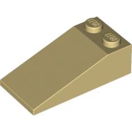 LEGO® los onderdeel Dakpan Algemeen in kleur Geelbruin 30363