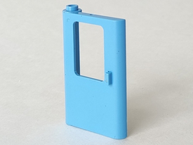 LEGO® los onderdeel Deur in kleur Medium Blauw 4181