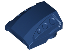 Plaatje in Gallery viewer laden, LEGO® los onderdeel Dakpan Gebogen Donkerblauw 44675