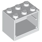 LEGO® los onderdeel Container in kleur Wit 4532a