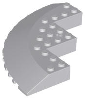 LEGO® los onderdeel Steen Rond Licht Blauwachtig Grijs 58846