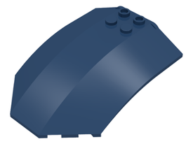 LEGO® los onderdeel Voorruit in kleur Donkerblauw x224