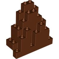 Plaatje in Gallery viewer laden, LEGO® los onderdeel Rots in kleur Roodachtig Bruin 6083