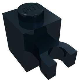 LEGO® los onderdeel Steen Aangepast in kleur Zwart 60475
