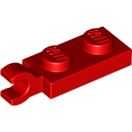 LEGO® los onderdeel Plaat Aangepast in kleur Rood 63868