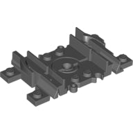 Plaatje in Gallery viewer laden, LEGO® los onderdeel Rails Donker Blauwachtig Grijs 88492c00