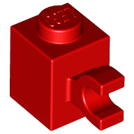 Plaatje in Gallery viewer laden, LEGO® los onderdeel Steen Aangepast in kleur Rood 60476