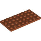 LEGO® los onderdeel Plaat Algemeen Donker Oranje 3035