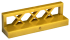 LEGO® los onderdeel Hek in kleur Parel Goud 3633