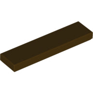 LEGO® los onderdeel Tegel Algemeen Donker Bruin 2431