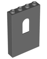 LEGO® los onderdeel Paneel Donker Blauwachtig Grijs 60808