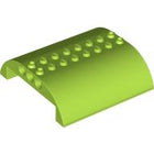LEGO® los onderdeel Dakpan Gebogen in kleur Limoen 54095
